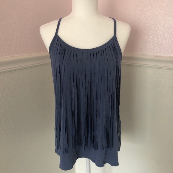 Fringe blue top - Picture 1 of 3